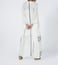 Aish White & Black Aayo Rohini Kaftan Dress