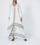 Aish White & Black Aayo Rohini Kaftan Dress