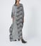 Aish Black & White Jim Kaftan Dress