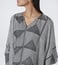 Aish Black & White Jim Kaftan Dress