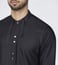 Raffughar Black Gaad Hainz - The Boatman Kurta