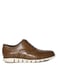 Cole Haan Tan Zerogrand Wingtip Leather Derby Shoes