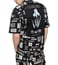 Diesel Black S-Fry Camicia Logo Print Shirt