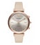 Emporio Armani ART3020 Grey Gianni T-Bar Nude Smart Watch For Women