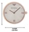 Emporio Armani AR11059 Grey Gianni T-Bar Watch For Women