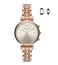 Emporio Armani ART3026 Beige Gianni T-Bar Smart Watch For Women