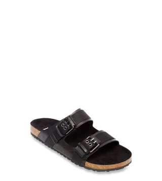 Steve Madden Adam Black Casual Sandals Steve Madden Adam Black Casual Sandals