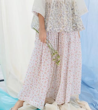 Itr by Khyati Pande White Farmers Market Pants Itr by Khyati Pande White Farmers Market Pants