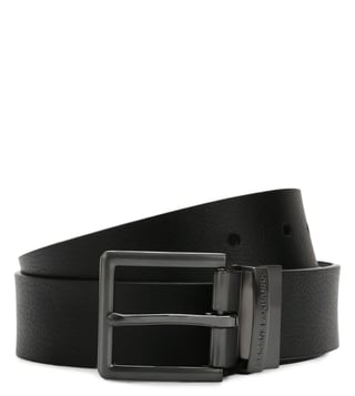 Armani Exchange Black & Brown Reversible Leather Belt Armani Exchange Black & Brown Reversible Leather Belt