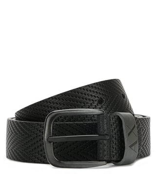 Armani Exchange Nero Armani Title Waist Belt Armani Exchange Nero Armani Title Waist Belt