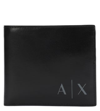 Armani Exchange Nero Contrast Logo Embossed Wallet Armani Exchange Nero Contrast Logo Embossed Wallet