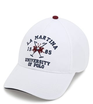 La Martina Optic White Life Style Cap La Martina Optic White Life Style Cap
