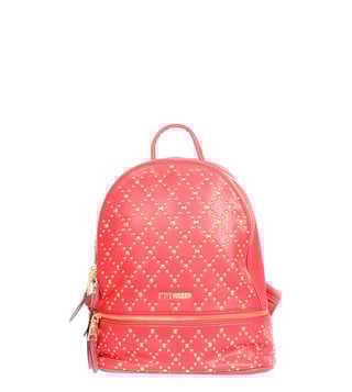 Steve Madden Brita Red Riveted Backpack Steve Madden Brita Red Riveted Backpack