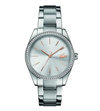 Lacoste 2001083 Parisienne Silver Dial Watch for Women Lacoste 2001083 Parisienne Silver Dial Watch for Women