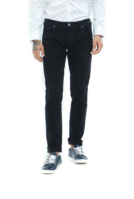 Integriti Black Skinny Fit Mid Rise Jeans Integriti Black Skinny Fit Mid Rise Jeans