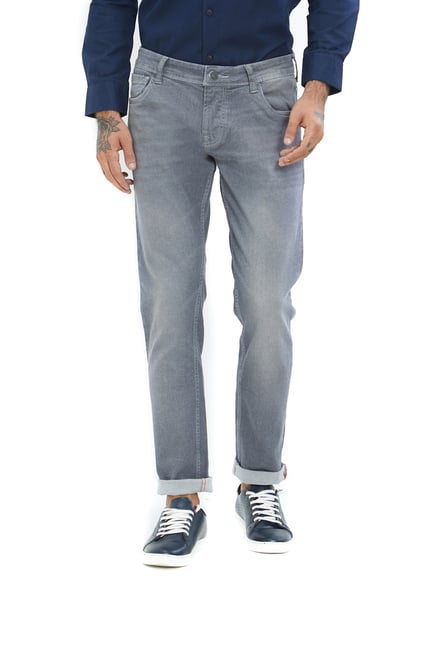 Integriti Grey Skinny Fit Mid Rise Jeans Integriti Grey Skinny Fit Mid Rise Jeans