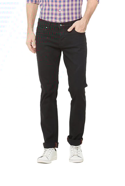 Integriti Black Slim Fit Mid Rise Jeans Integriti Black Slim Fit Mid Rise Jeans