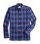 Brooks Brothers Red Fleece Blue Garment Dyed Slim Fit Sport Shirt