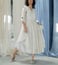 Itr by Khyati Pande White Star Gazer Angrakha Dress