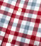 Brooks Brothers Red Fleece Slim Fit Red & White Twill Gingham Sport Shirt