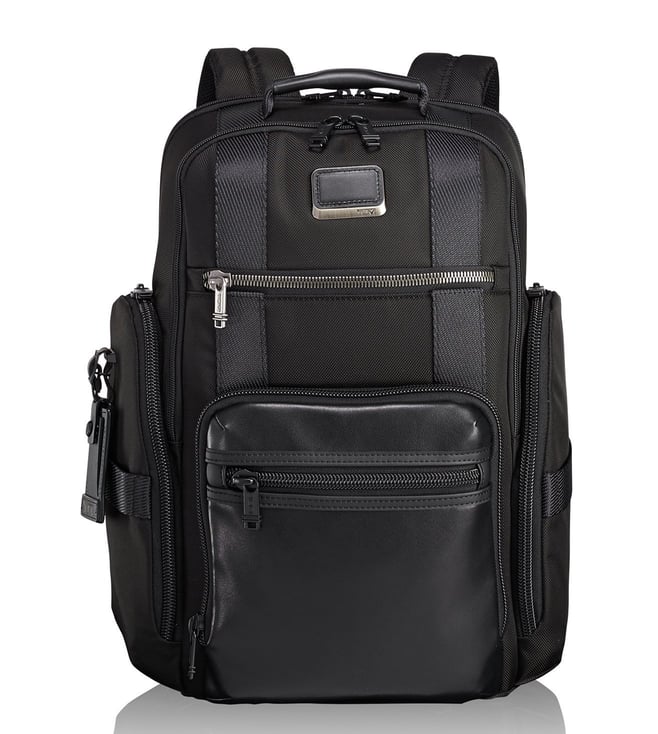 Salón de clases Mareo empeñar Buy Tumi Alpha Bravo Sheppard Deluxe 15" Laptop Backpack, Black Online @  Tata CLiQ Luxury