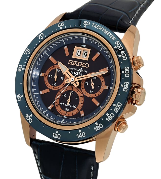 Buy Seiko Spc P Lord Chronograph Watch For Men Online Tata Cliq Luxury