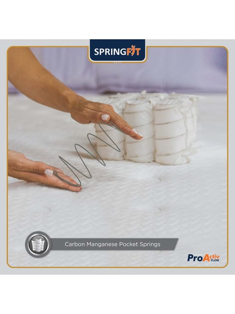 Buy Springfit Pro Activ Pocketed Spring Orthopaedic Memory Foam