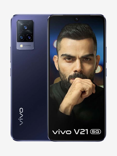 Vivo V21 256 GB Dusk Blue 8 GB RAM Dual SIM 5G Vivo Electronics TATA