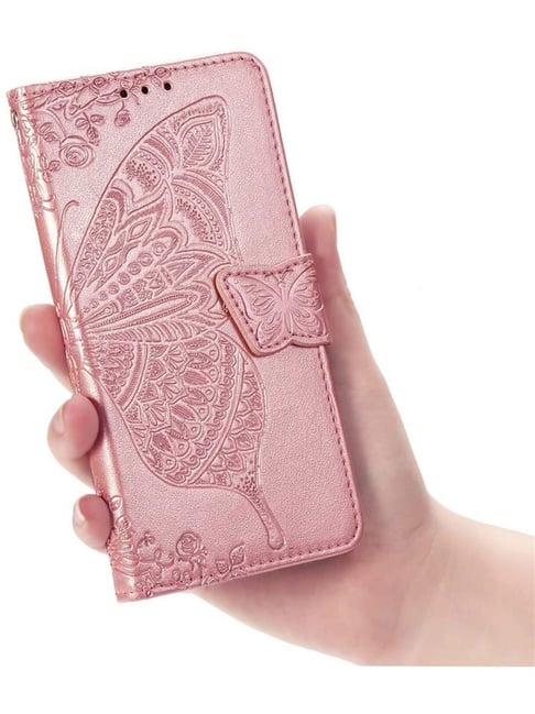 ClickCase ButterFly Leather Wallet Case Magnetic Flip Cover For OnePlus