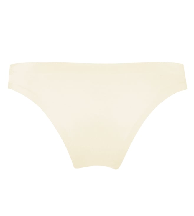 Buy Yamamay Cream Principessa Brazilian Bikini Briefs For Women Online