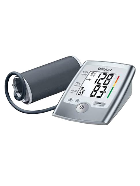 Buy Beurer Bm Automatic Upper Arm Blood Pressure Monitor Silver