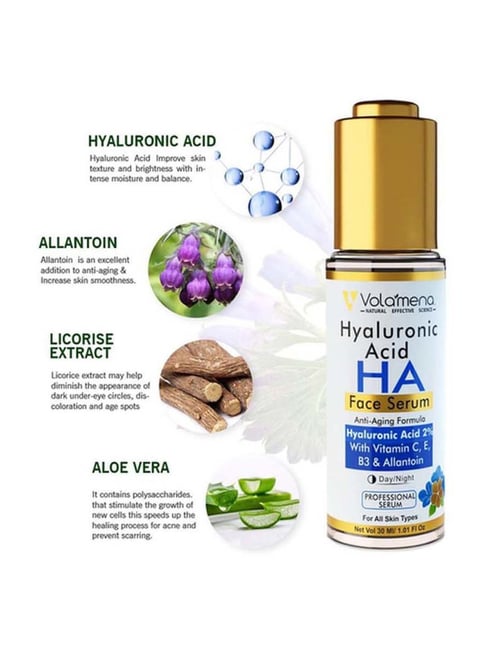 Buy Volamena Hyaluronic Acid Face Serum Ml Online At Best Price