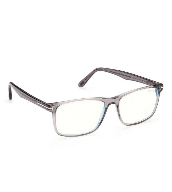 Buy Tom Ford Ft B Blue Block Square Eye Frames For Men