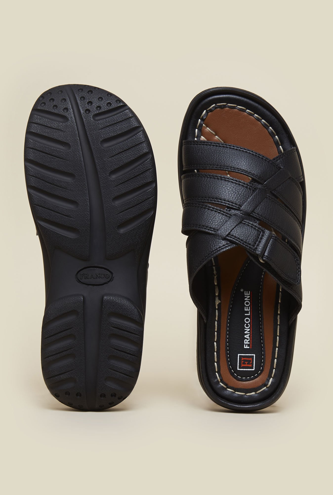 FRANCO LEONE Men Brown Sandals - Buy FRANCO LEONE Men Brown Sandals Online  at Best Price - Shop Online for Footwears in India | Flipkart.com