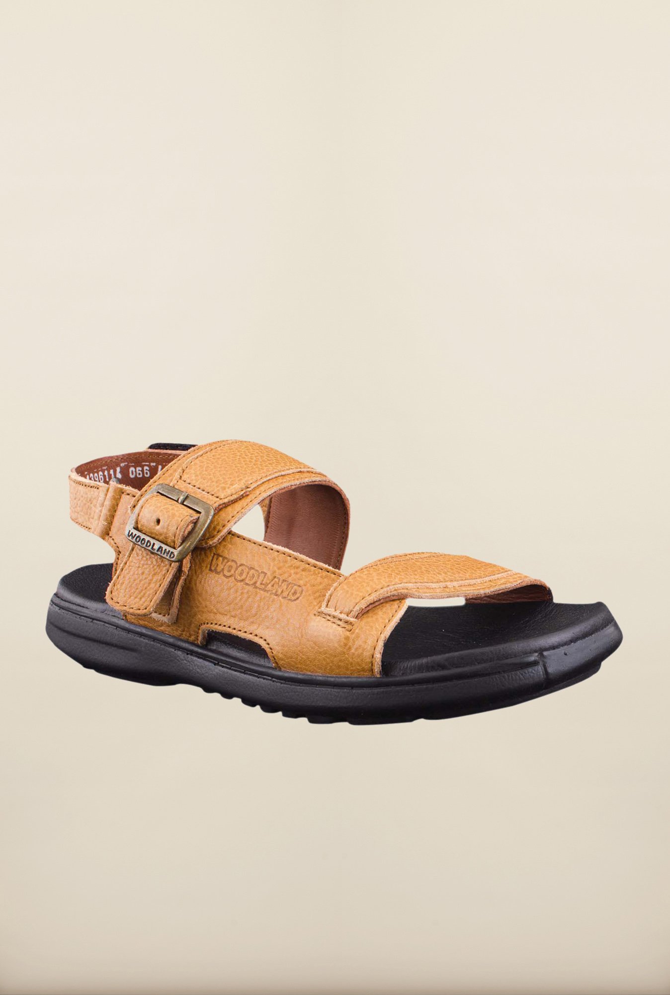 Buy Woodland Tan Back Strap Sandals 