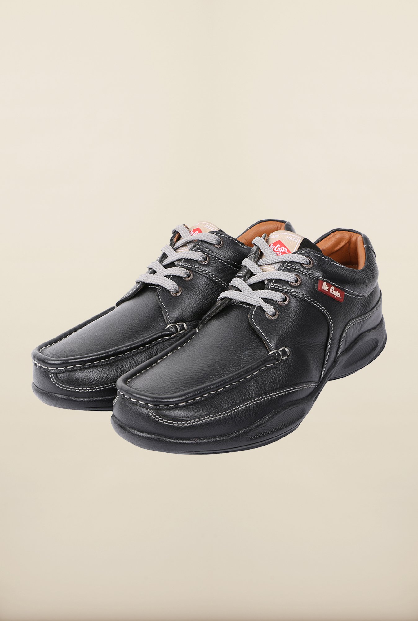 lee cooper casual shoes black