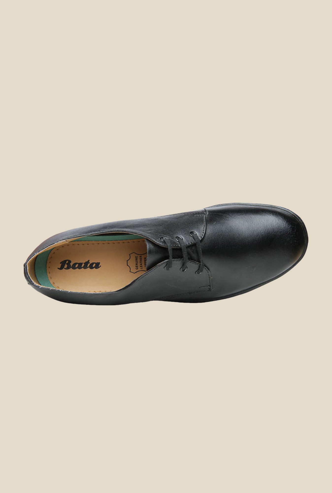 bata genuine leather shoes