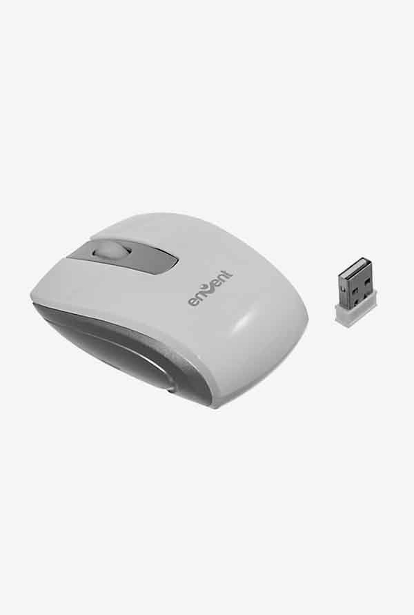 Envent ET-MW049 1000 DPI Wireless Mouse (White)