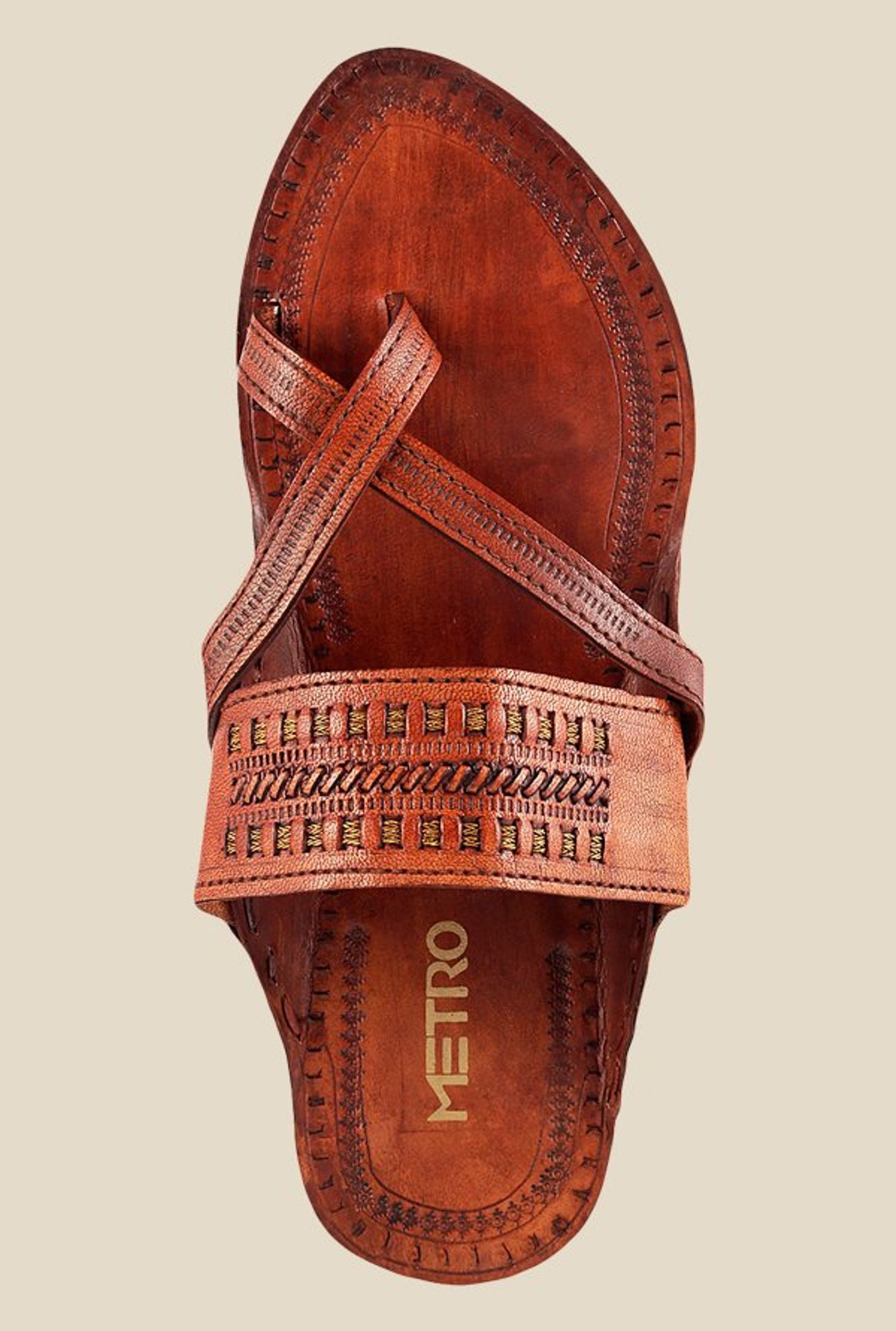 metro kolhapuri chappal