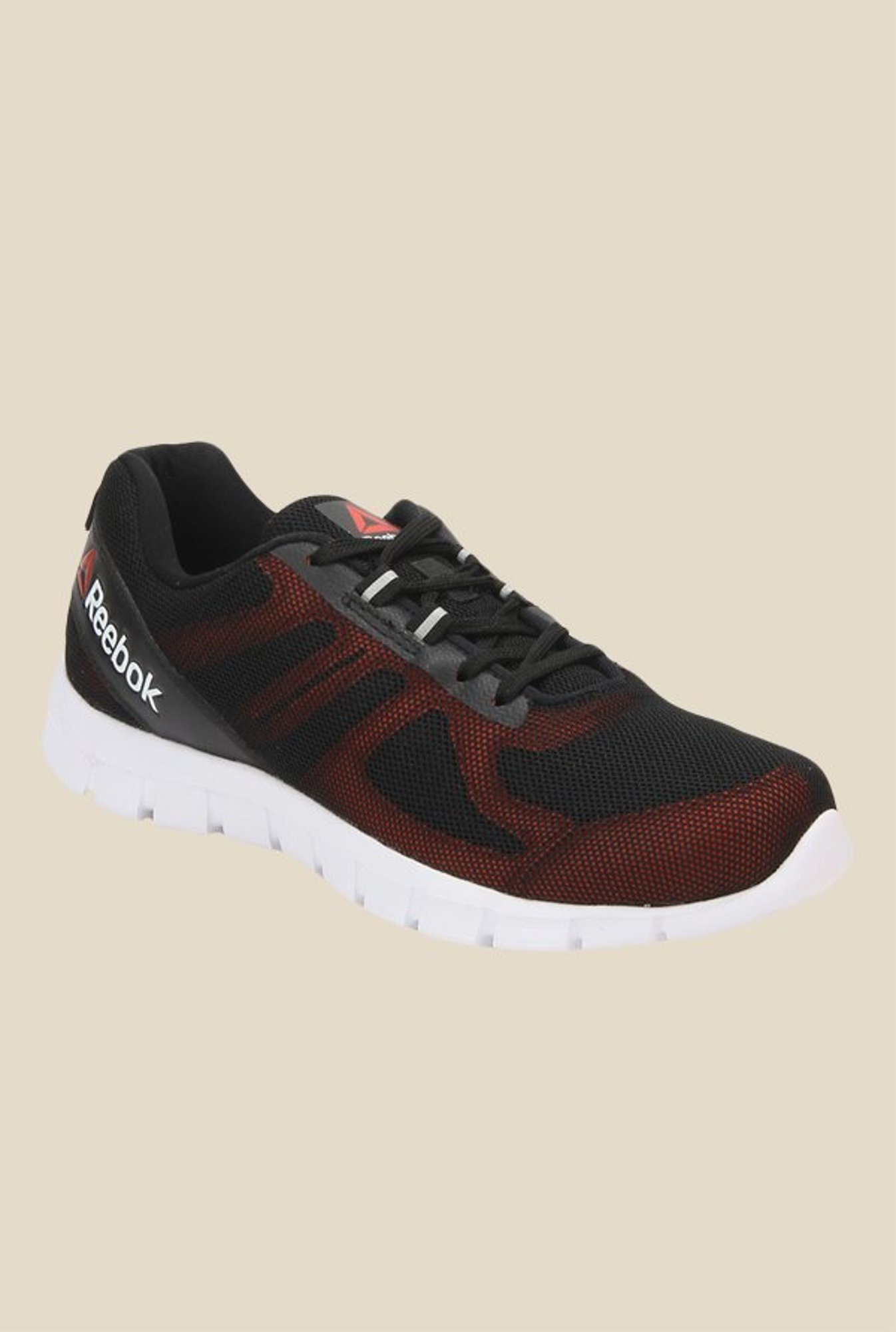 reebok black orange shoes