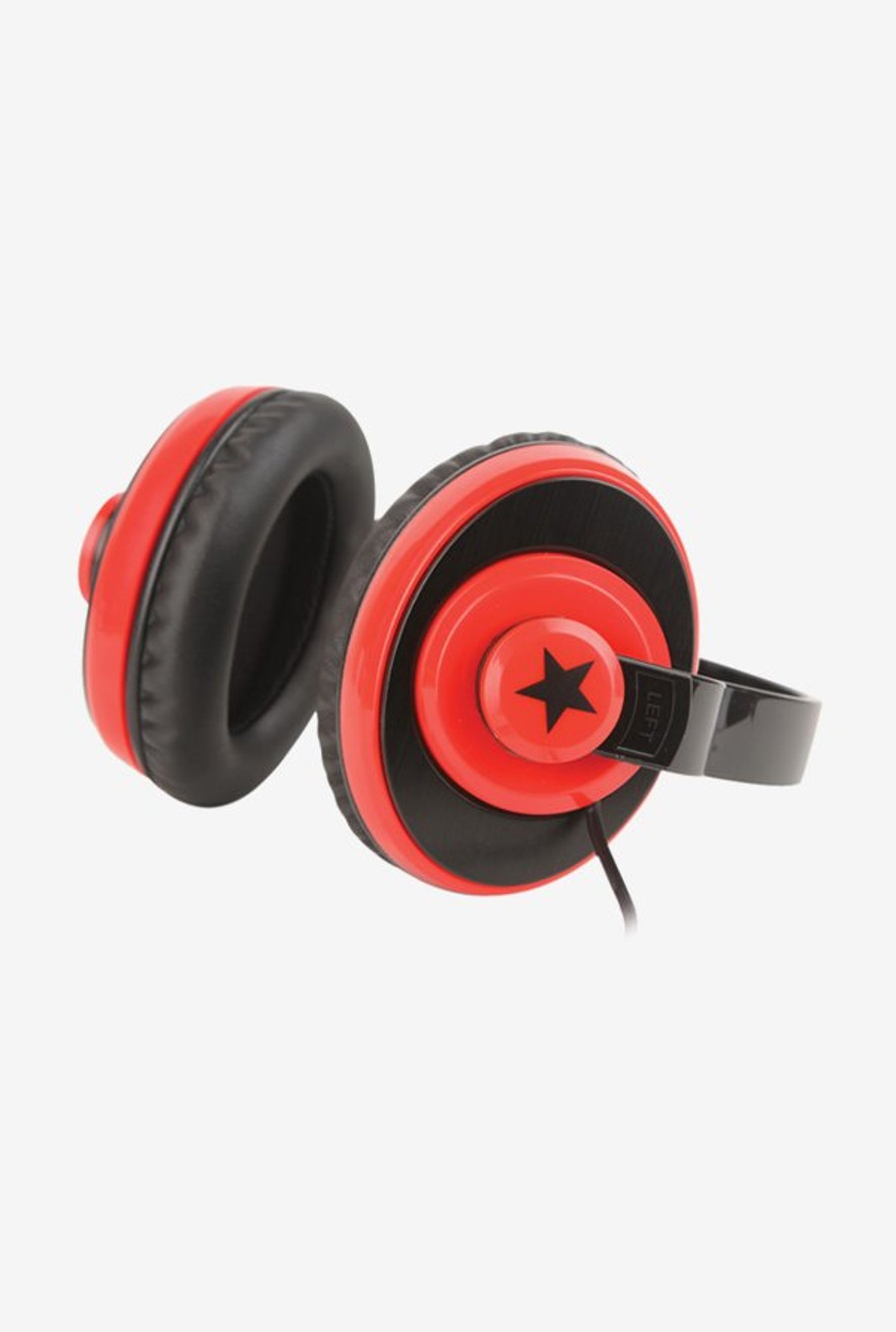 Amkette Trubeats 637RD On the Ear Headphones (Rebel)