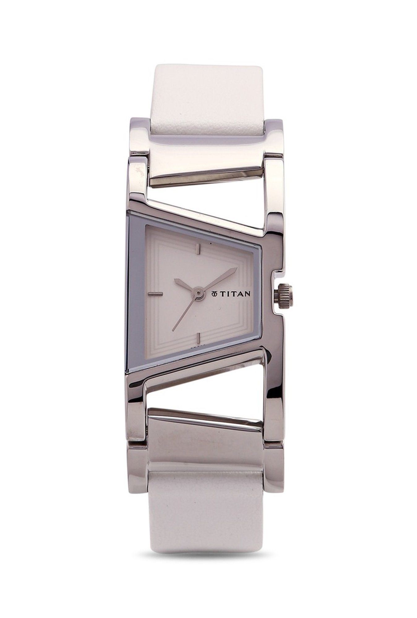 Titan 2486 sale stainless steel watch