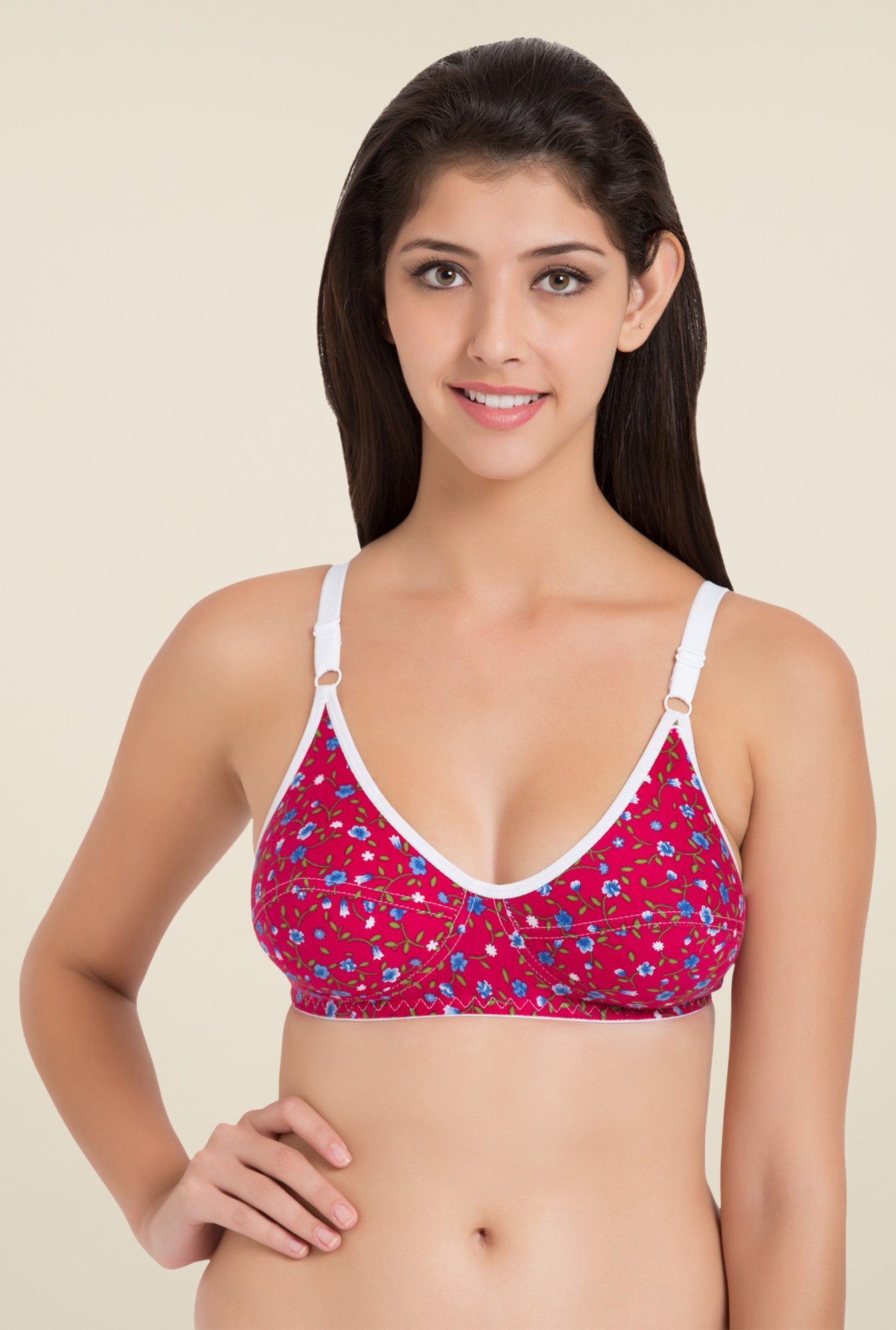 Buy Souminie Pink Non Padded Bra for Women Online @ Tata CLiQ
