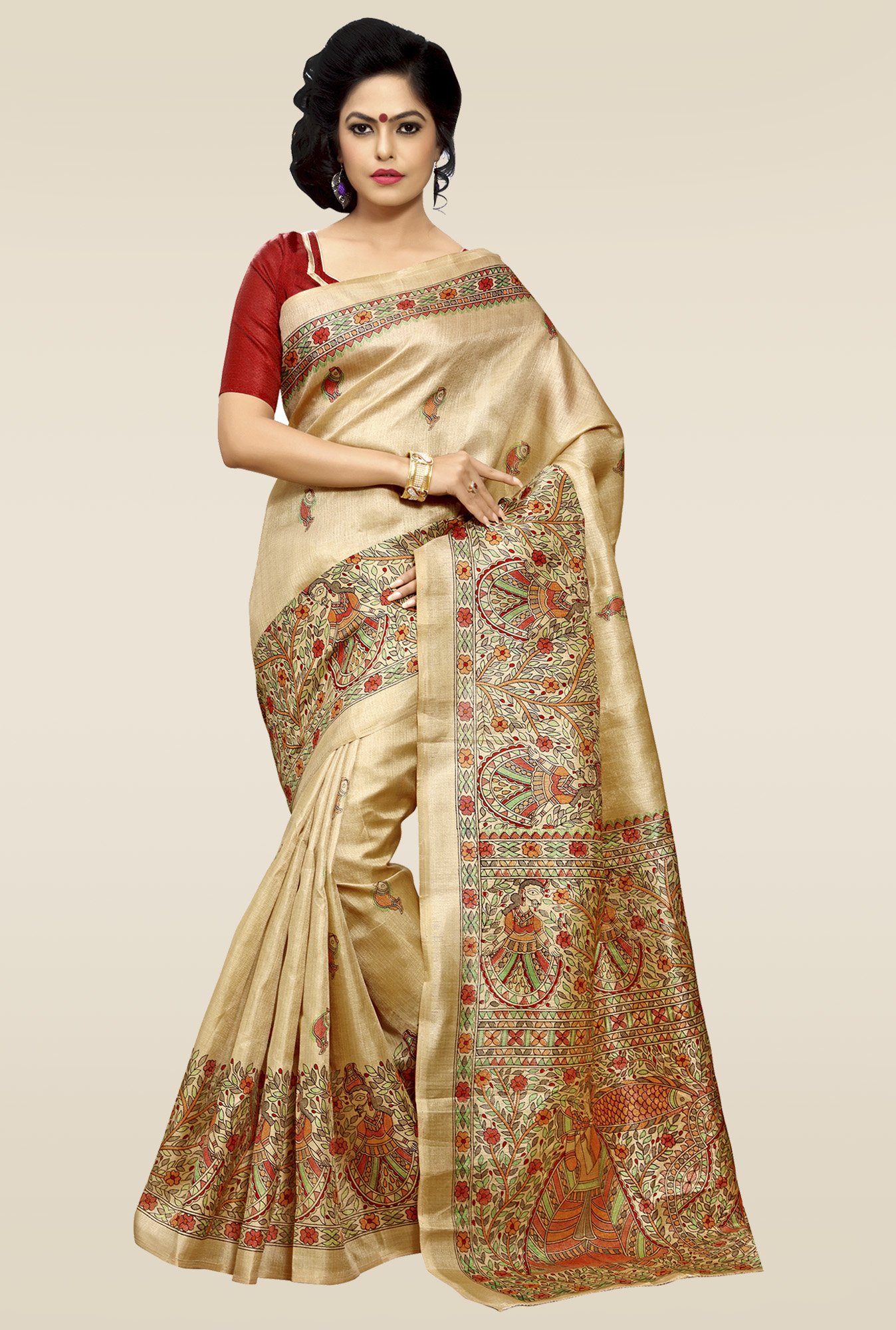 Saree on sale khadi silk