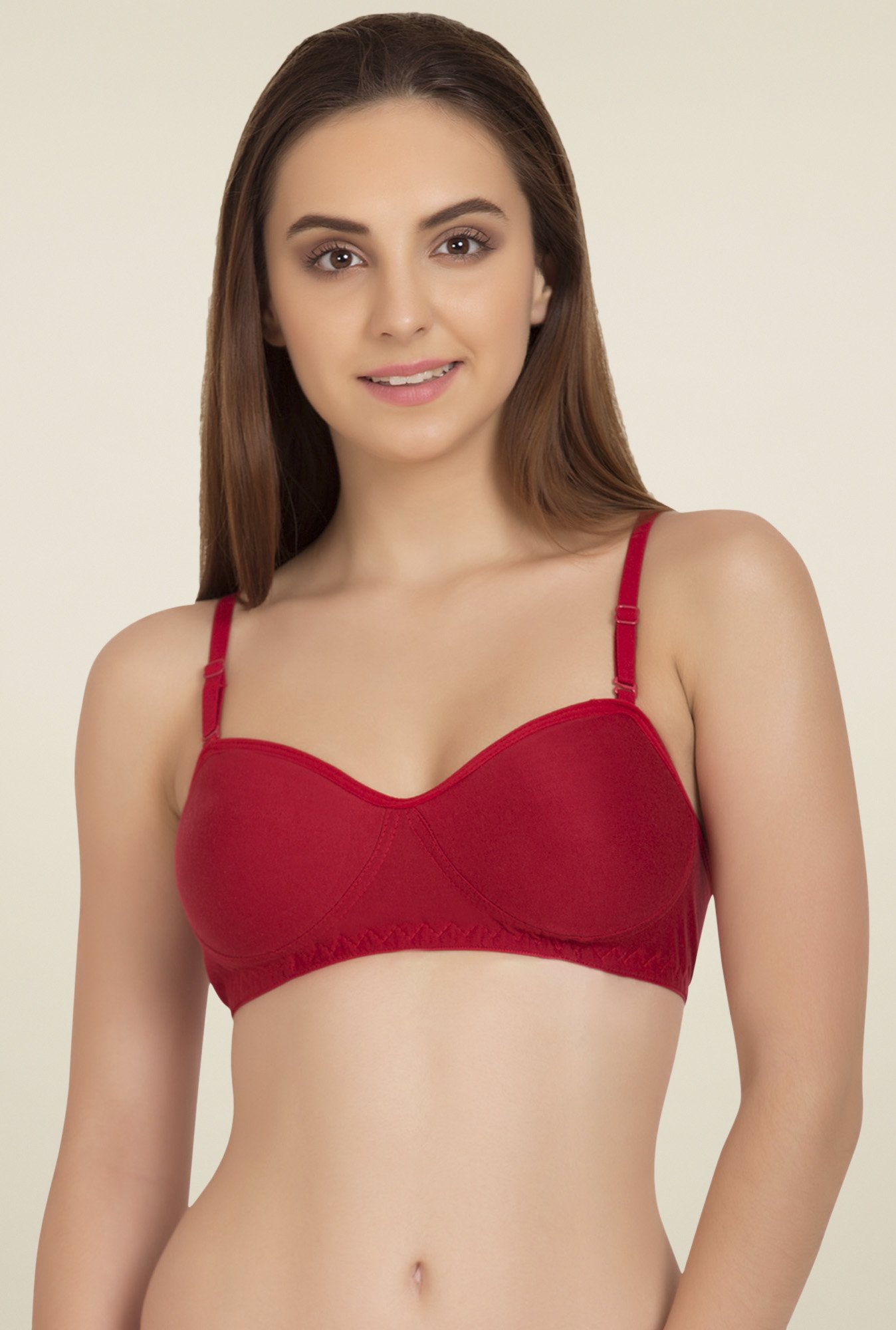 Buy Tweens Red & Yellow Non Padded T-Shirt Bra (Pack of 2) for Women Online  @ Tata CLiQ