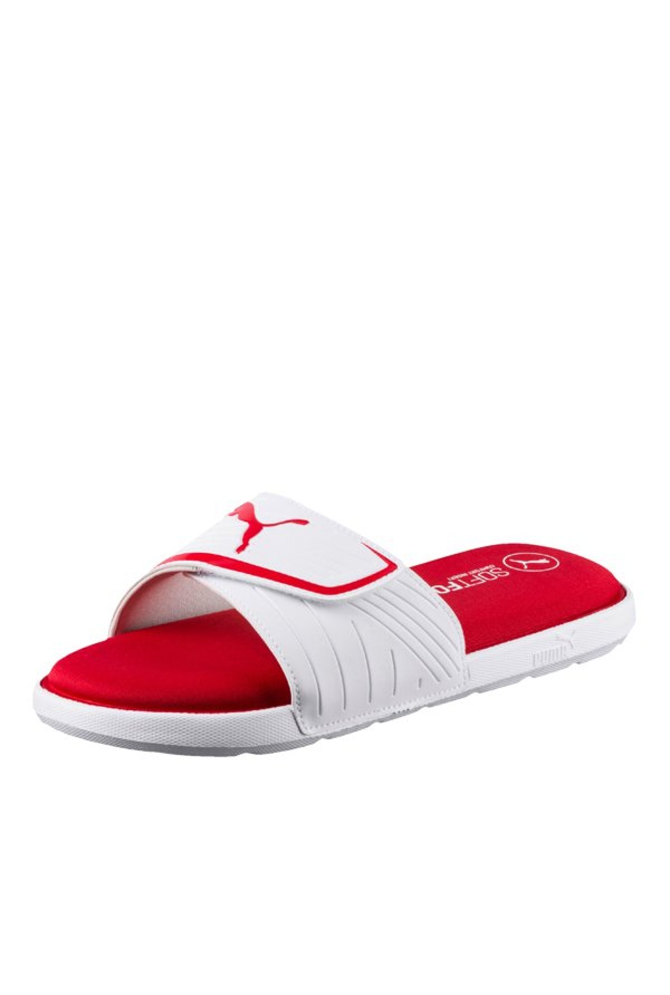 Buy Puma Starcat Sfoam White Red Casual Sandals from top Brands