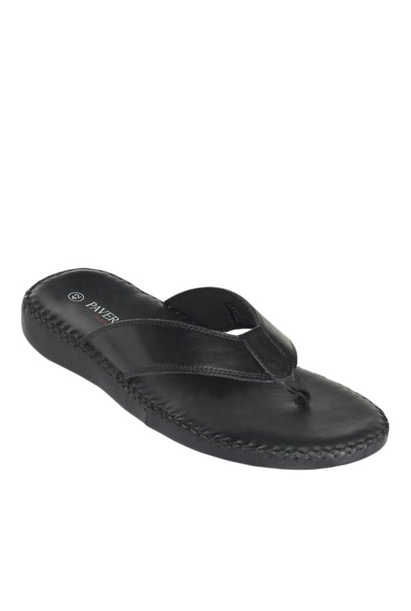 Buy Pavers England Black Thong Sandals For Men At Best Price