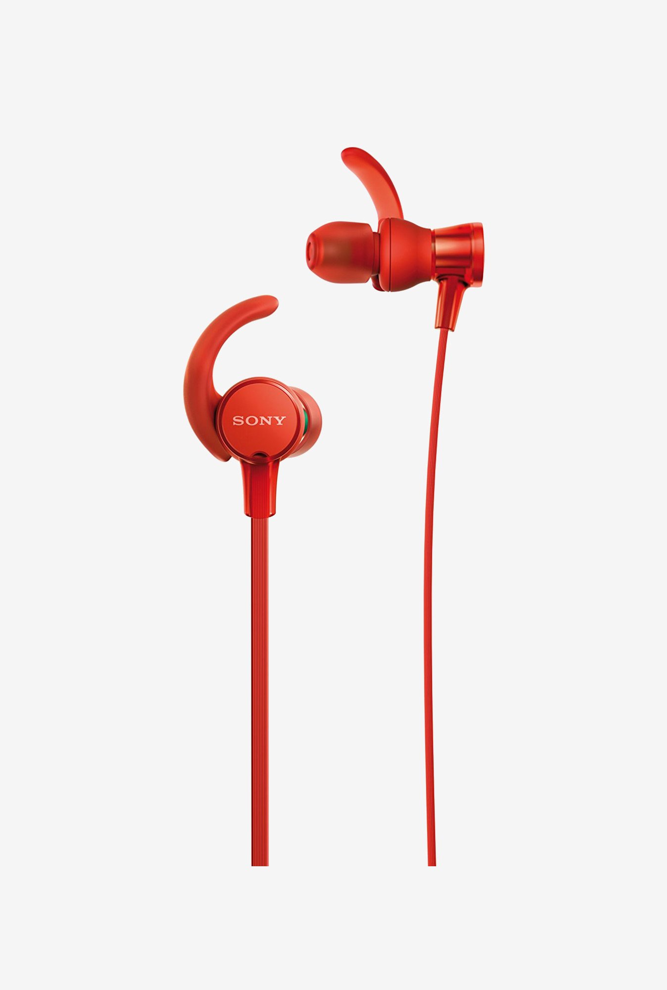 Sony On-ear Extra Bass Headphones With Mic - Red