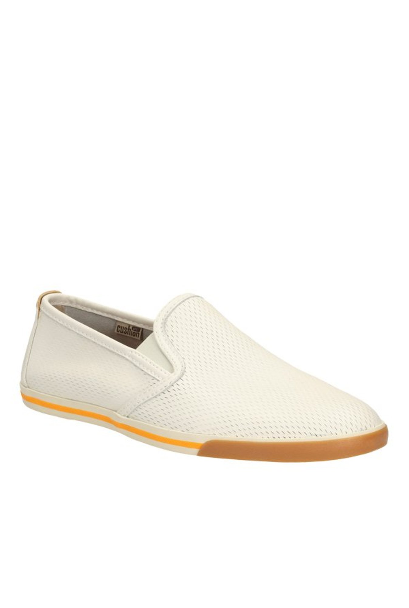 clarks white plimsolls