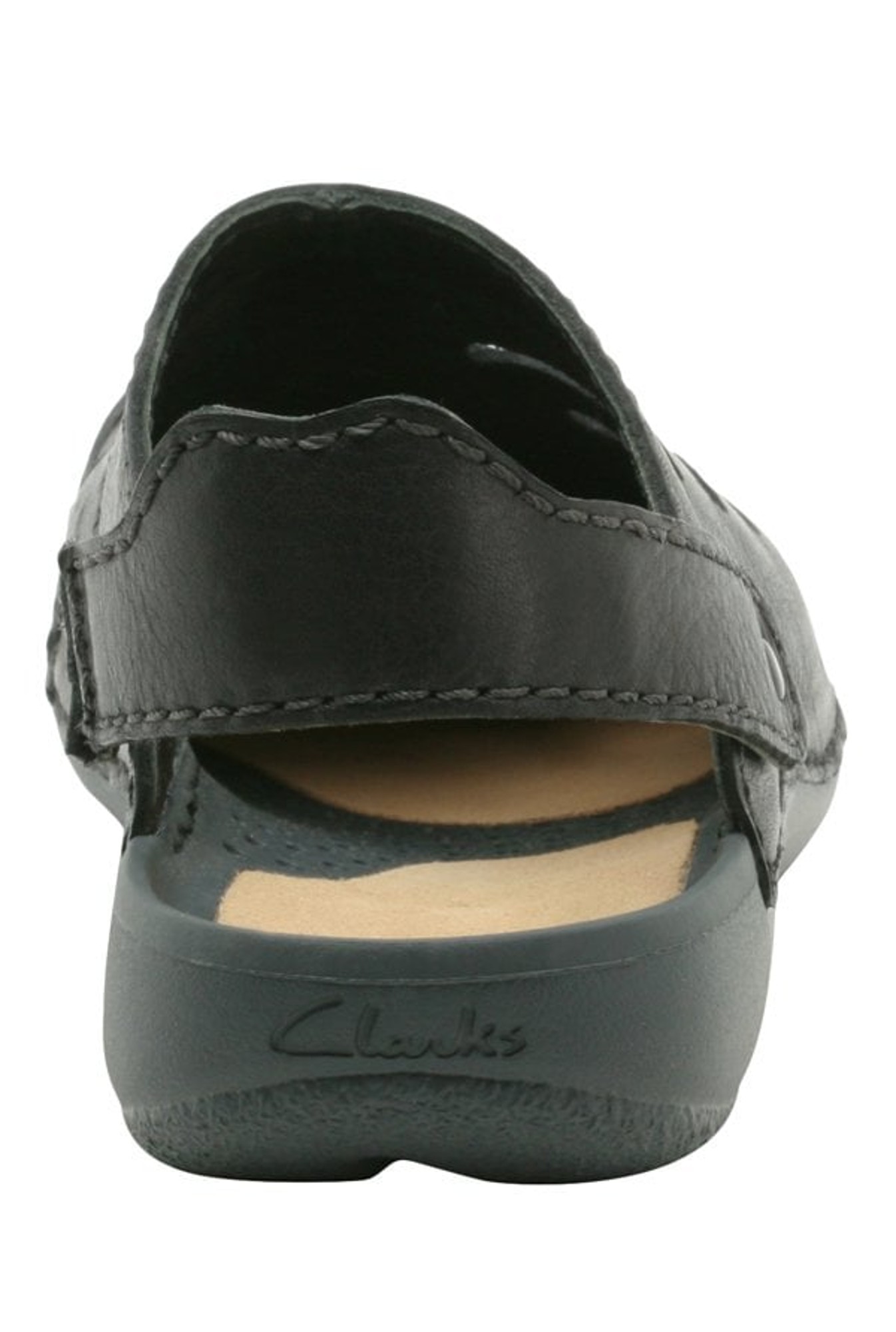 clarks men's wild vibe leather sandals and floaters